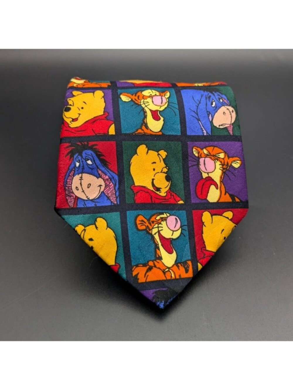 Disney Pooh Mens Tie 100 Polyester Winnie The Pooh & Friends